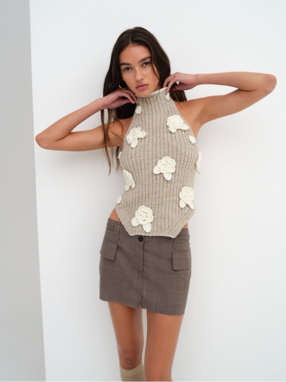 For Love & Lemons Iliana Knit Top